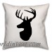 Loon Peak Mentzer Deer Head Throw Pillow LNPE1388